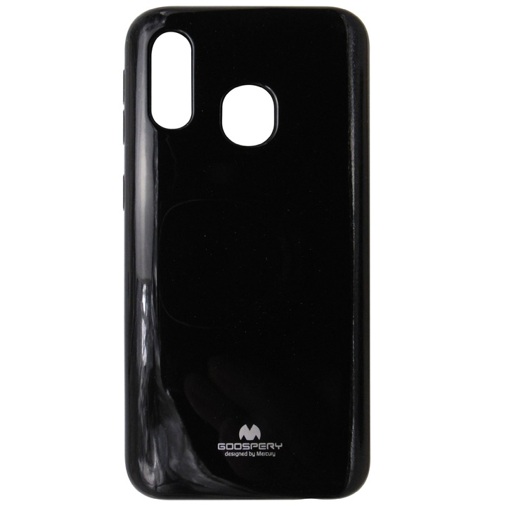 Husa TPU Mercury Jelly Pearl neagra pentru Samsung Galaxy A40