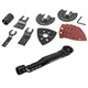 Multifunctional cu vibratii 180 W cu accesorii, GRAPHITE