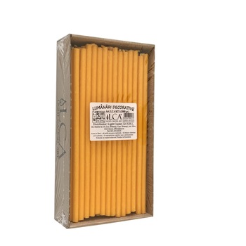 Lumanari menaj Galben - 1000 gr Lumanari menaj Galben - 1000 gr