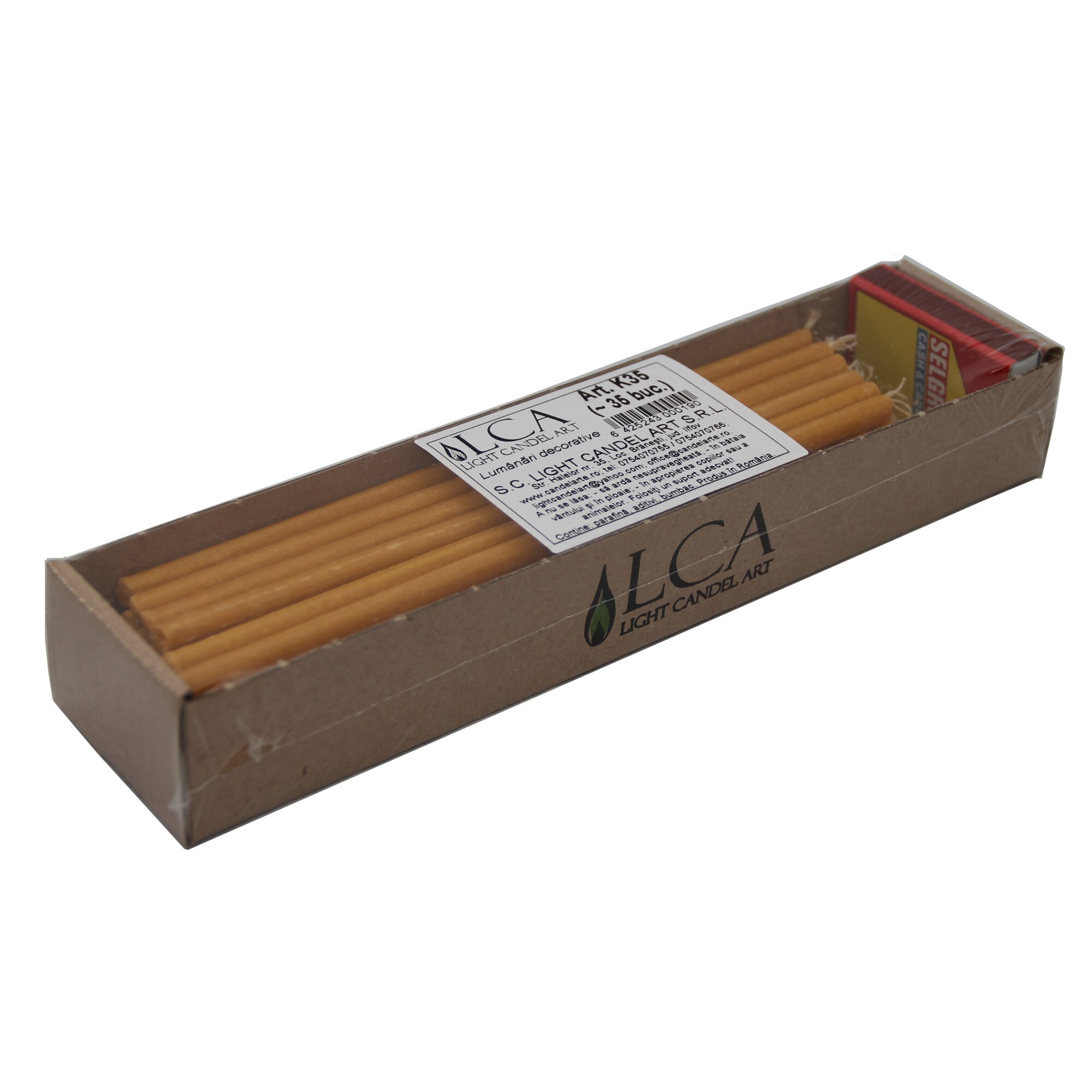 Set 35 buc - Lumanari menaj Maro