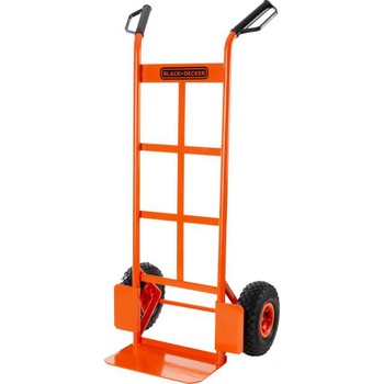 Carucior de transport Black & Decker BXWT-H301, otel, 120 kg incarcare maxima, roti cauciuc Carucior de transport Black & Decker BXWT-H301, otel, 120 kg incarcare maxima, roti cauciuc