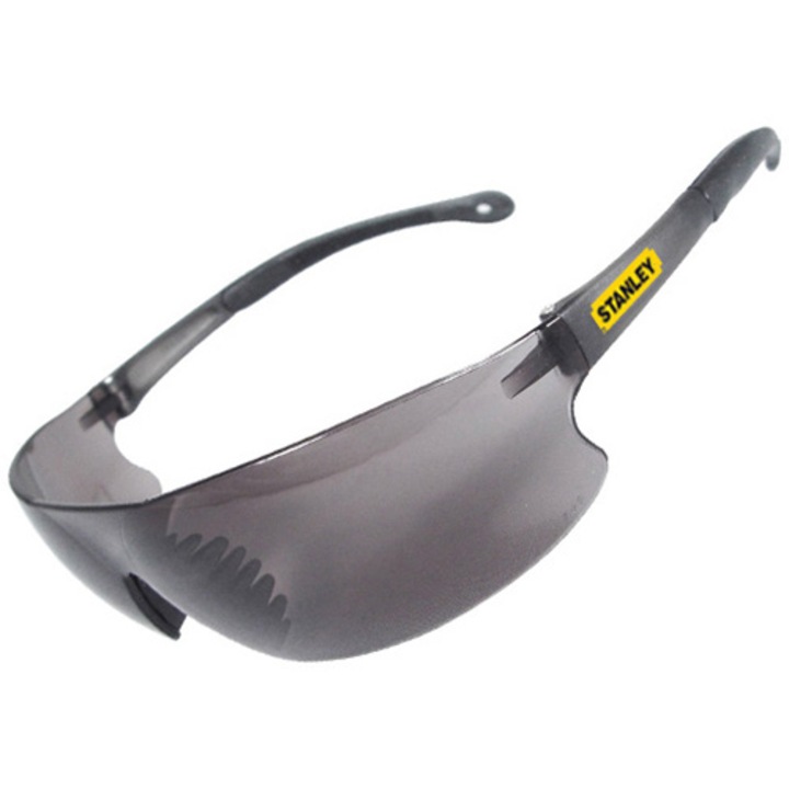 Stanley SY1202D Biztonsági szemüveg füstlencsékkel, polikarbonát lencsékkel, karcálló, UVA és UVB védelemmel