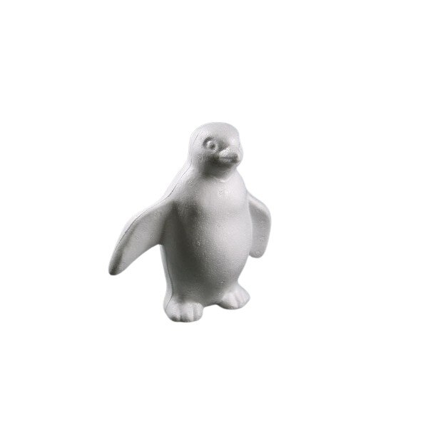Forma polistiren, pinguin, 18cm (H), alb, Meyco
