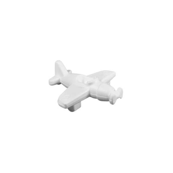Forma polistiren, avion, 16x15cm, alb, Meyco