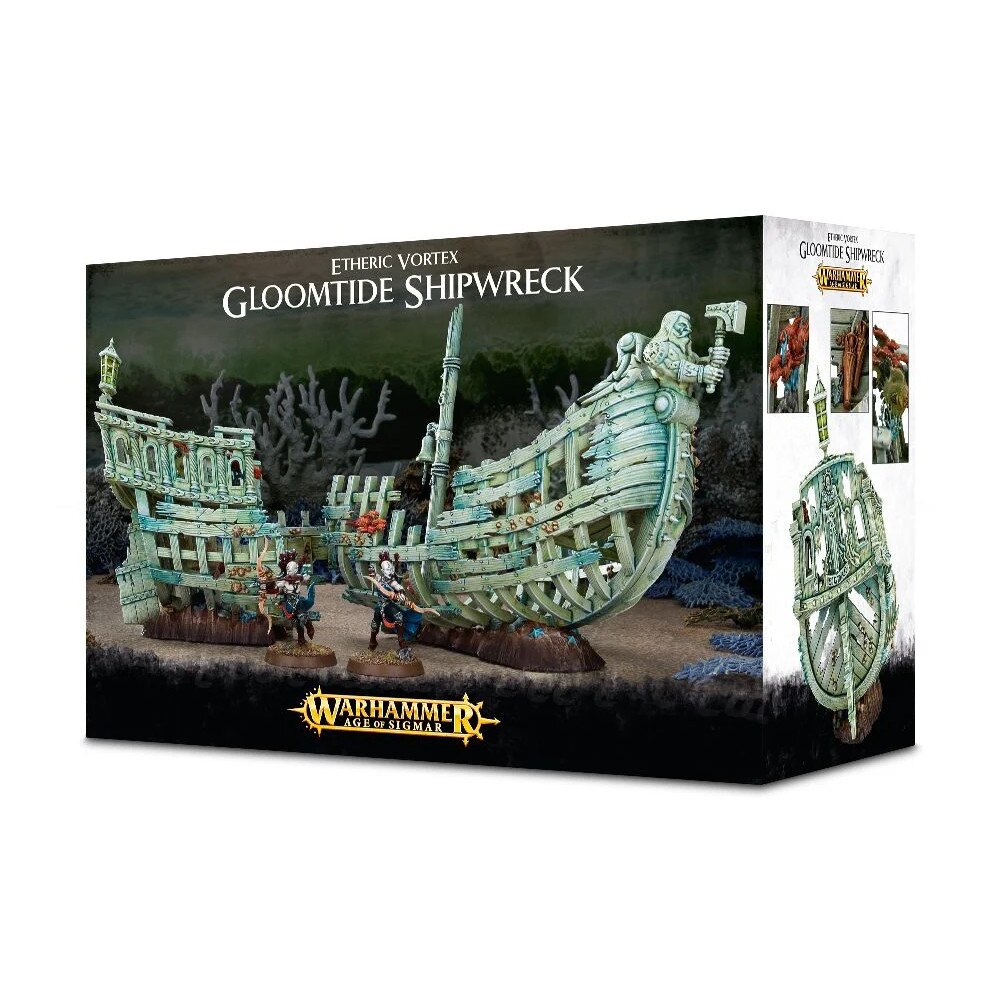 Pachet Miniatura Warhammer, Games Workshop, Etheric Vortex Gloomtide Shipwreck, 1 miniatura
