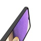 Husa slim compatibila cu Samsung Galaxy A32 5G, silicon Negru, cu interior de catifea, PlanetPhone