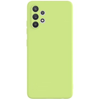 Husa slim compatibila cu Samsung Galaxy A32 4G, silicon Verde, cu interior de catifea, PlanetPhone Husa slim compatibila cu Samsung Galaxy A32 4G, silicon Verde, cu interior de catifea, PlanetPhone