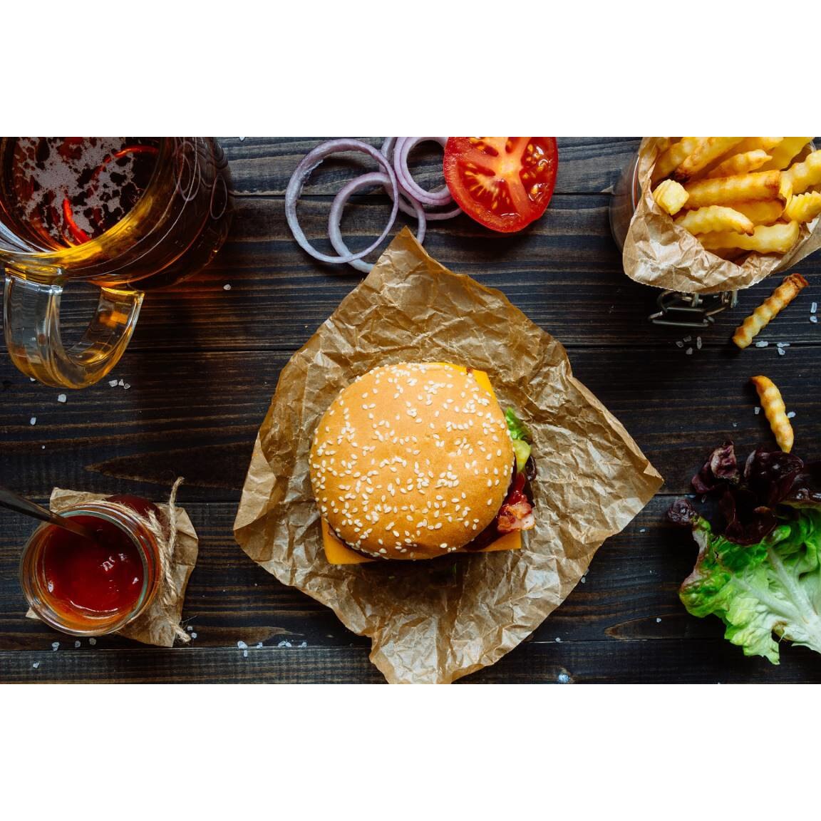 Tablou canvas 50x35 cm, Mancare & Bautura model 44