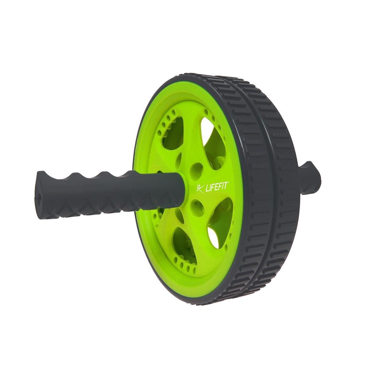 Roata Exercitii Dubla Lifefit, verde