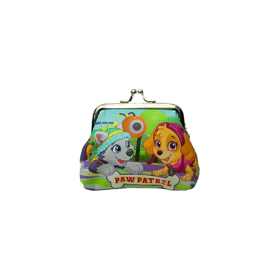 Portmoneu fete, Paw Patrol, turcoaz, 7 x 9 x 2 cm