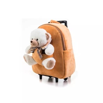 Ghiozdan pentru copii tip troller, material textil de inalta calitate, G21 WINNIE 2in1 Ghiozdan pentru copii tip troller, material textil de inalta calitate, G21 WINNIE 2in1