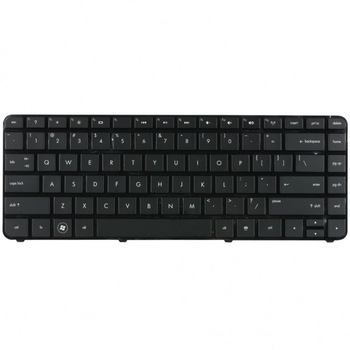 Tastatura premium compatibila cu HP DV4-5000 series cu rama, layout international, Negru Tastatura premium compatibila cu HP DV4-5000 series cu rama, layout international, Negru