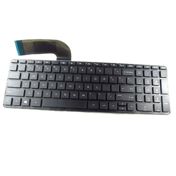 Tastatura premium compatibila cu HP Pavilion 15 - P 15-E 15-N cu rama, UK layout, tastatura numerica, Negru Tastatura premium compatibila cu HP Pavilion 15 - P 15-E 15-N cu rama, UK layout, tastatura numerica, Negru