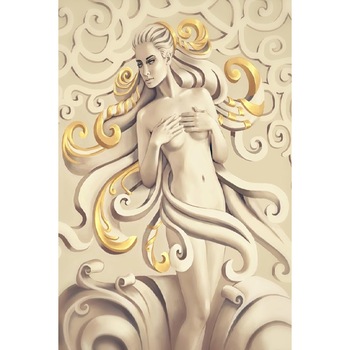 Tablou canvas Zeita, marmura, chip femeie 3, 60 x 90 cm Tablou canvas Zeita, marmura, chip femeie 3, 60 x 90 cm