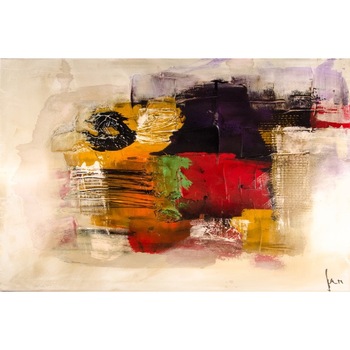 Tablou canvas Pictura moderna abstracta 2, 75 x 50 cm Tablou canvas Pictura moderna abstracta 2, 75 x 50 cm