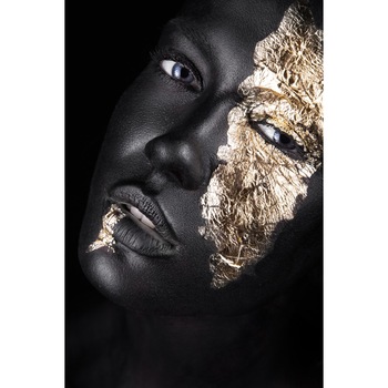 Tablou canvas Make-up auriu, 40 x 60 cm Tablou canvas Make-up auriu, 40 x 60 cm