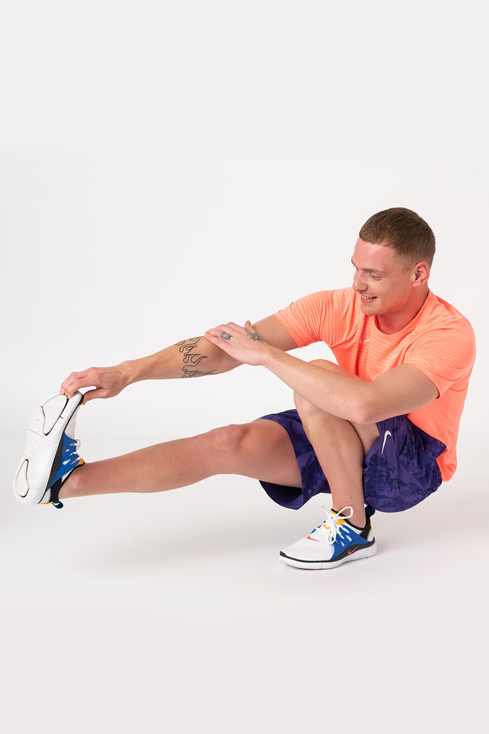 Nike, Pantaloni scurti cu imprimeu pentru tenis Court Flex, Violet