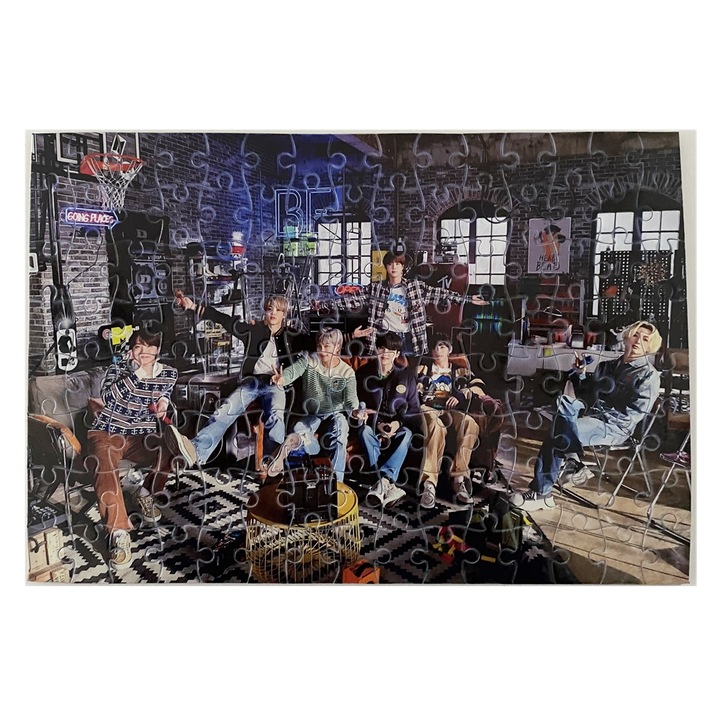 Személyre szabott kpop bts butter puzzle, 135 db