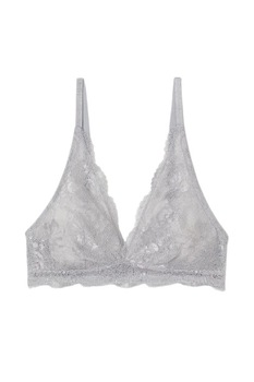 Sutien dama, dantela, gri, marimea 42 Sutien dama, dantela, gri, marimea 42
