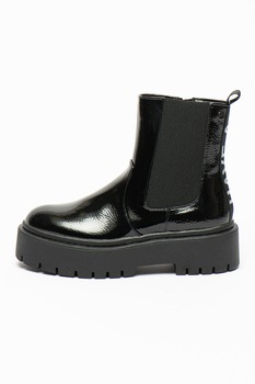 Gioseppo, Ghete cu aspect masiv Bechar, Negru Gioseppo, Ghete cu aspect masiv Bechar, Negru