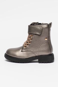 Gioseppo, Bocanci din piele ecologica cu aspect texturat Luderitz, Taupe Gioseppo, Bocanci din piele ecologica cu aspect texturat Luderitz, Taupe