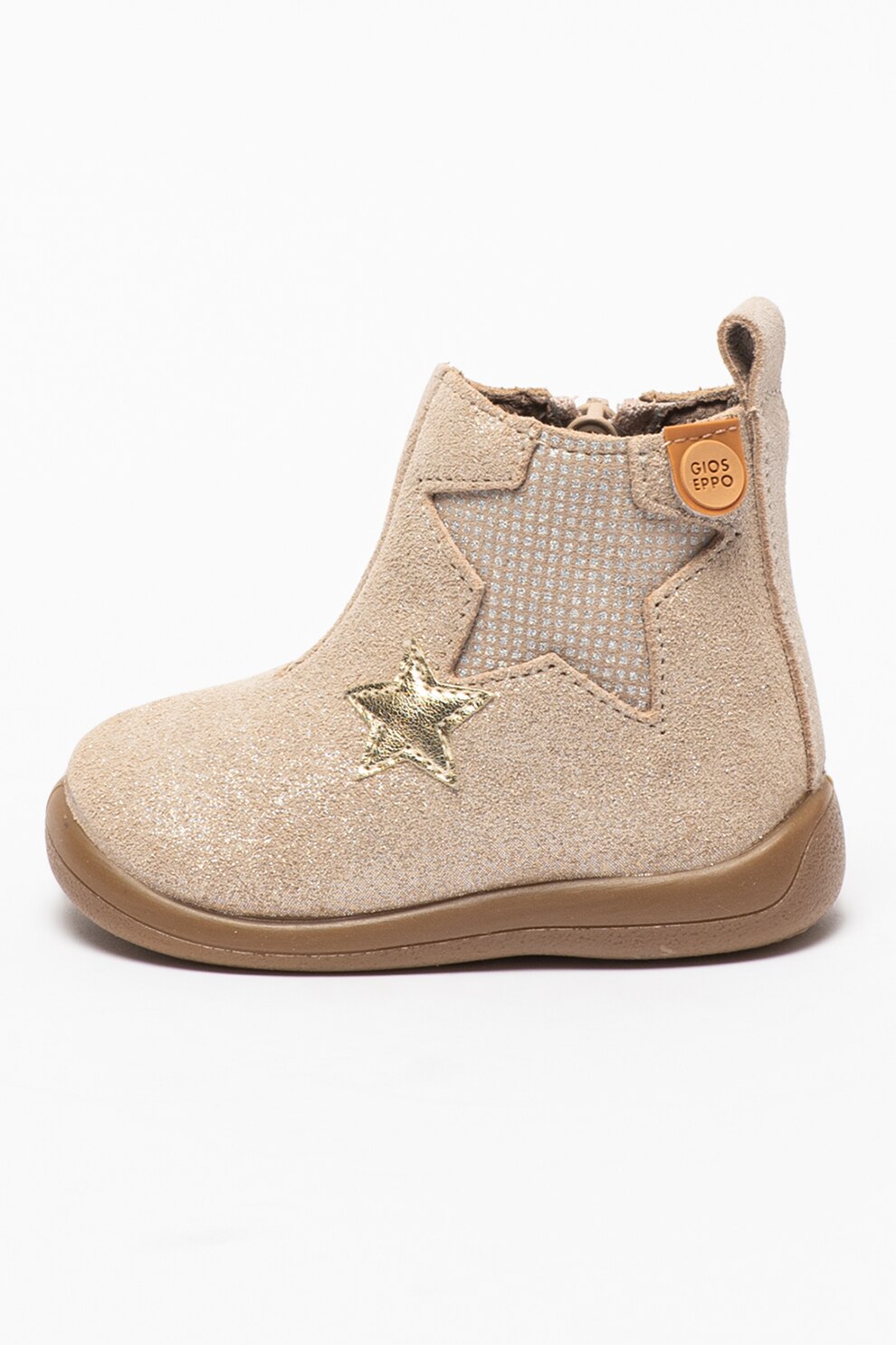 Gioseppo, Ghete de piele intoarsa cu aspect stralucitor Attergau, Maro nisip