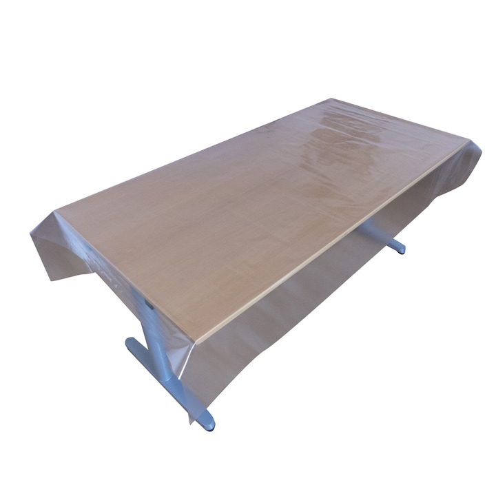 Viaszosvászon asztalterítő-Prémium minőség - 140x180 cm (Átlátszó)