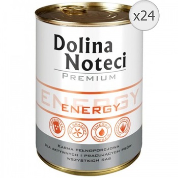 Hrana umeda pentru caini Dolina Noteci, Energy, 24 x 400 g Hrana umeda pentru caini Dolina Noteci, Energy, 24 x 400 g