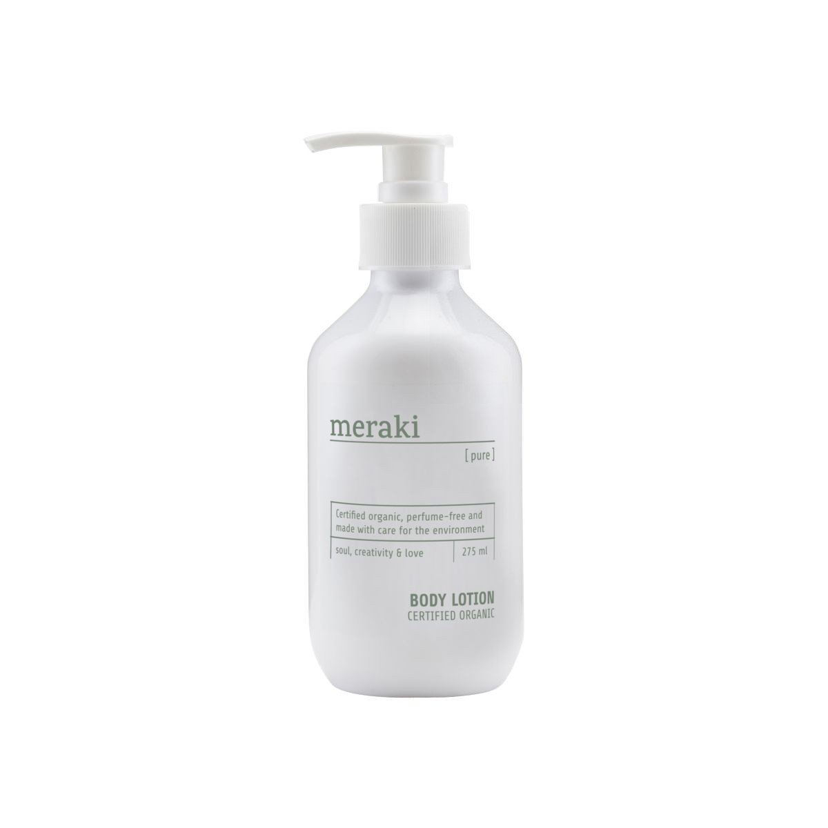 Lotiune pentru corp Meraki, Pure, 275 ml