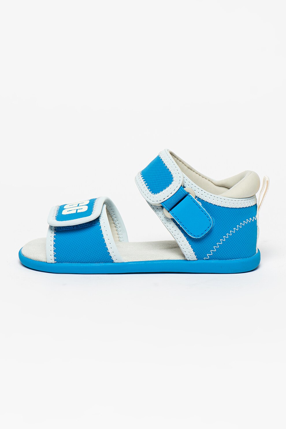 UGG, Sandale cu imprimeu logo Delta, Albastru royal