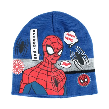 Caciula Spiderman Super Hero 8703, Albastru