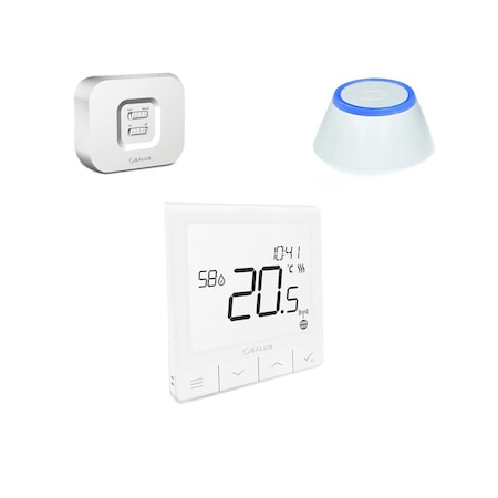 Termostat control prin internet Salus Quantum SQ610RF, include