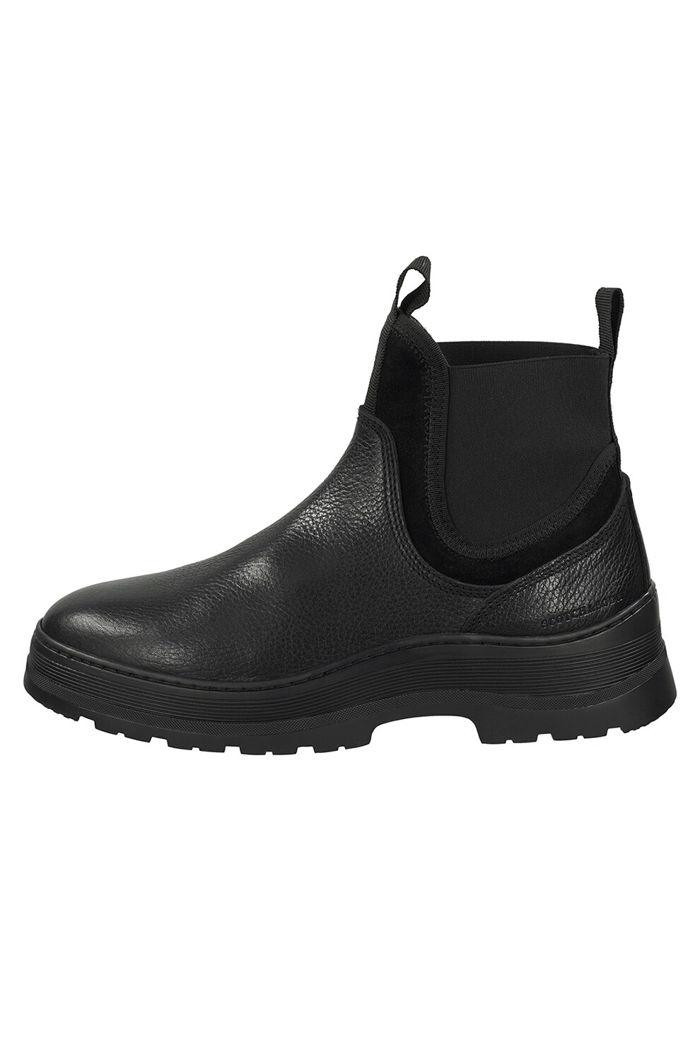 Scotch & Soda, Ghete Chelsea de piele, Negru