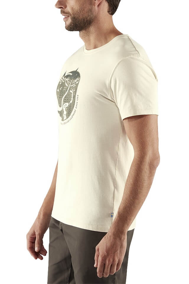 Tricou pentru barbati, Fjallraven Arctic Fox T-shirt M, Nisip
