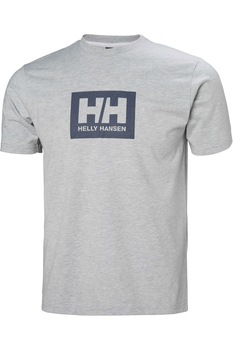 Tricou barbati, Helly Hansen HH Box T, Gri Tricou barbati, Helly Hansen HH Box T, Gri