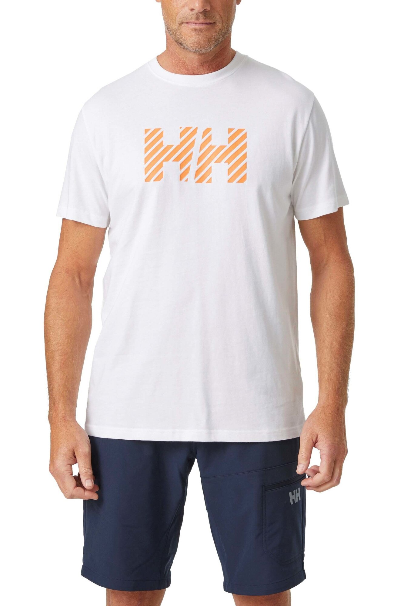 Tricou pentru barbati, Helly Hansen Active T-Shirt, Alb, M-REG