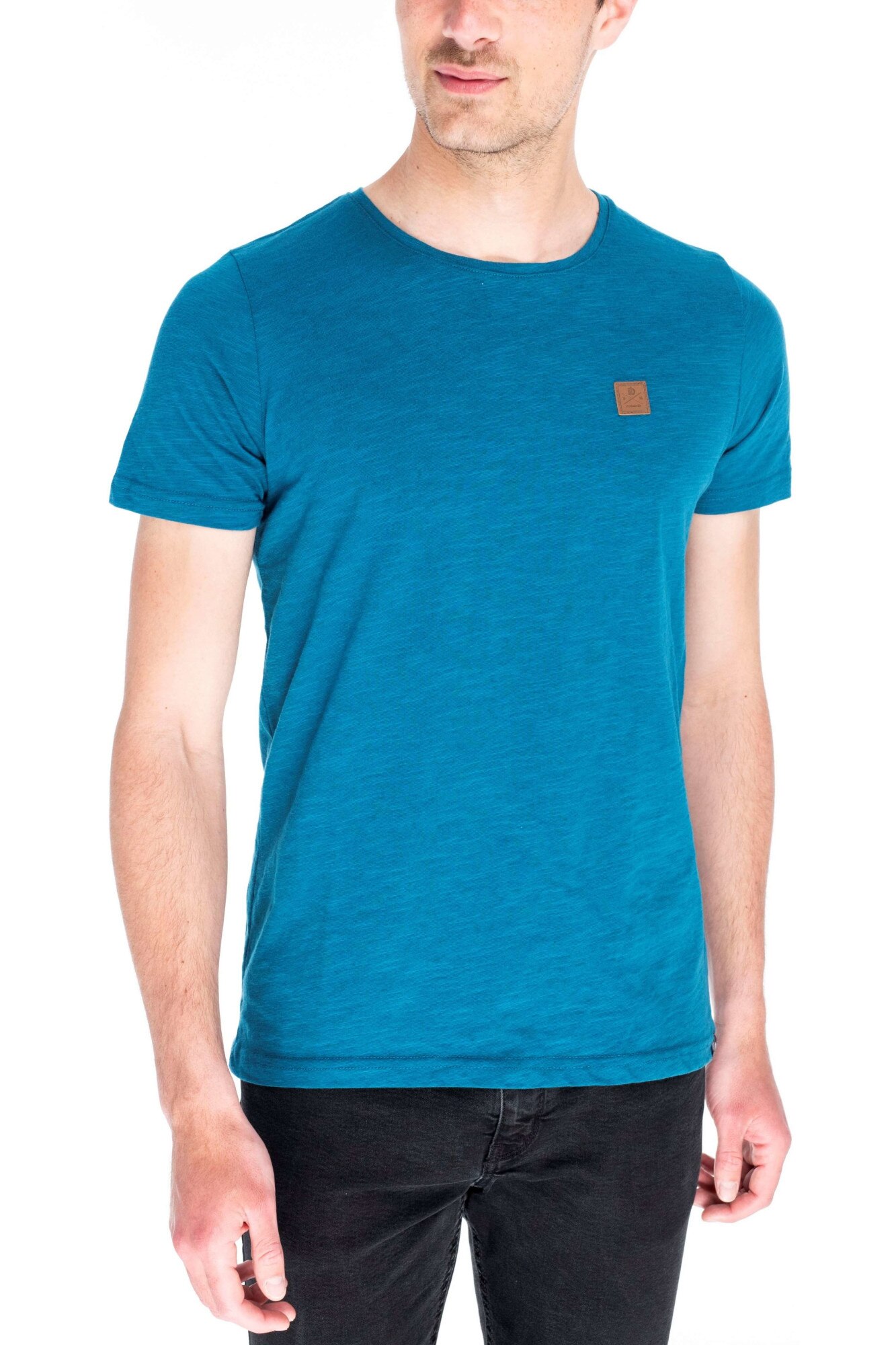 Tricou barbati, Fundango Jaggy, Albastru