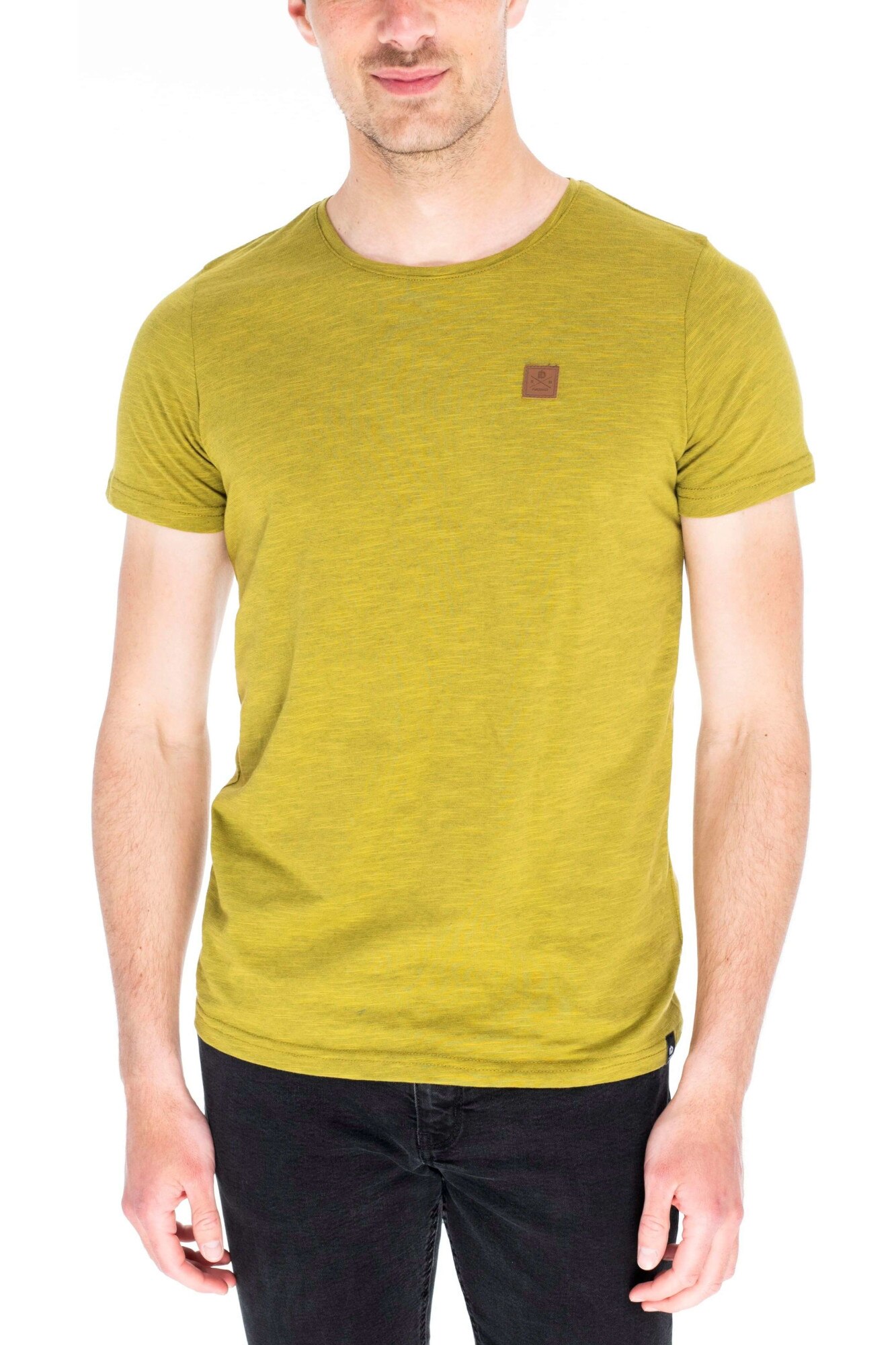 Tricou barbati, Fundango Jaggy, Verde