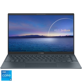 Laptop ultraportabil ASUS ZenBook 14 UX425EA cu procesor Intel Core i5-1135G7, 14 Laptop ultraportabil ASUS ZenBook 14 UX425EA cu procesor Intel Core i5-1135G7, 14