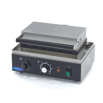 Aparat de vafe in forma de carnati, cu striatii, 6 bucati, pe bat Aparat de vafe in forma de carnati, cu striatii, 6 bucati, pe bat