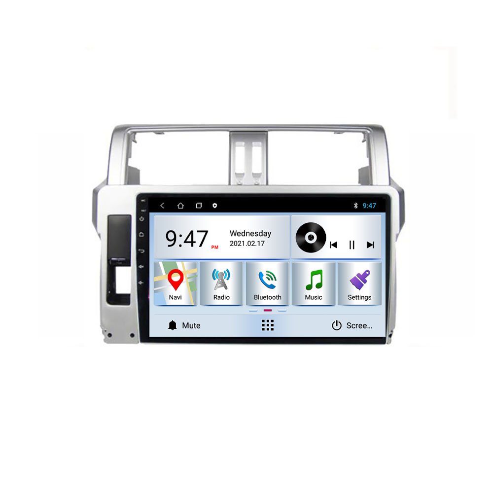 Navigatie dedicata Toyota Landcruiser J150 Prado 2009-2013 Edotec, cu Android, Internet, Bluetooth, Radio , GPS, WIFI, procesor Quad Core, memorie 2GB si 32GB