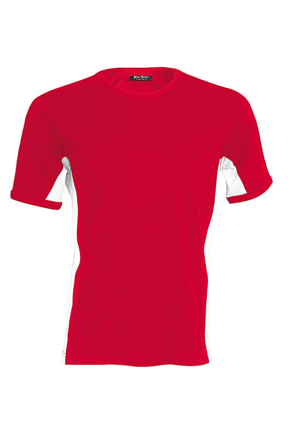Tricou barbati, Kariban, rosu/alb, Alb/Rosu