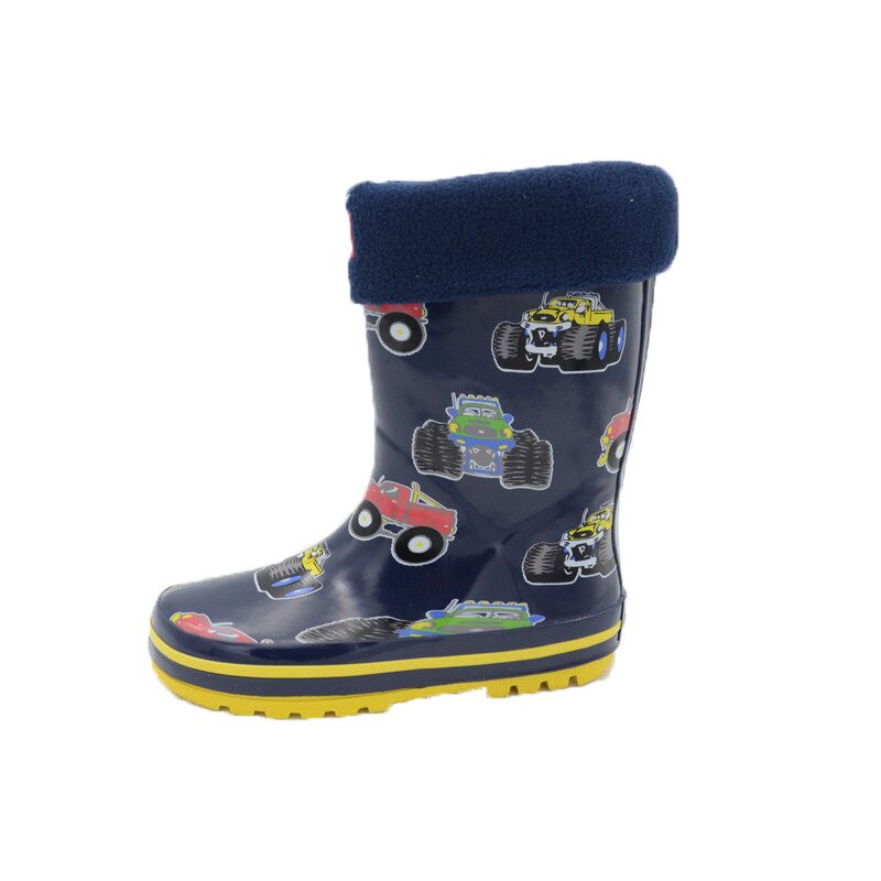 Cizme din cauciuc baieti American Club KAL-22/2018-1-29, Bleumarin 57511