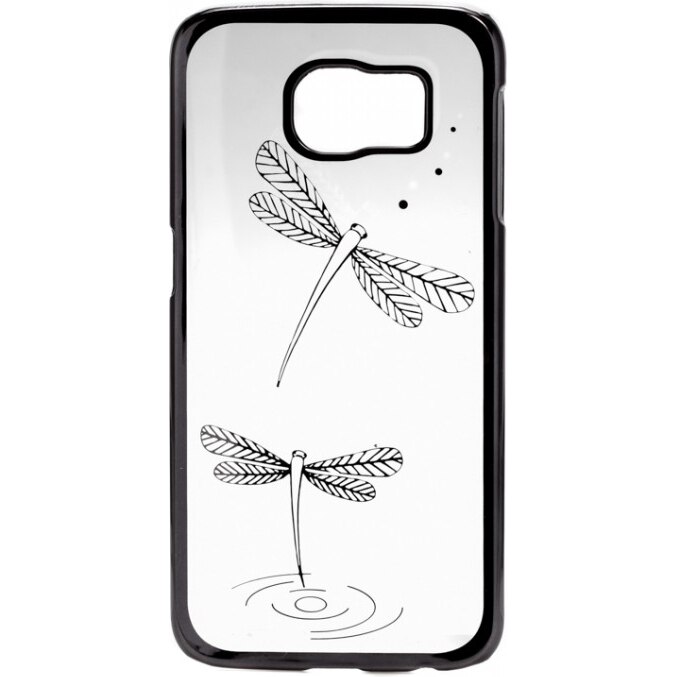 Husa de protectie Tellur Cover Dragon Fly pentru Samsung S6, Silicon, Black