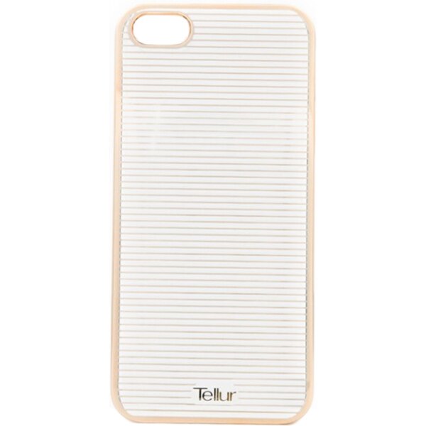 Husa de protectie Tellur Cover Hardcase pentru iPhone 5/5s/SE, Horizontal Stripes, Roz