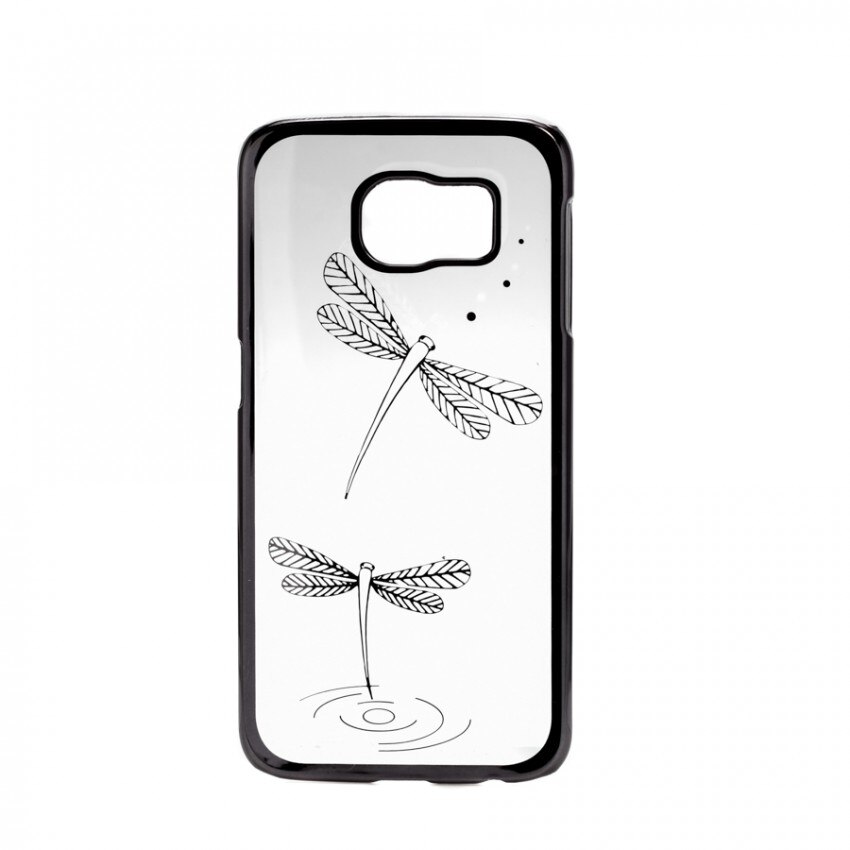 Husa de protectie Tellur Cover Hardcase Dragon Fly pentru Samsung S6, Black