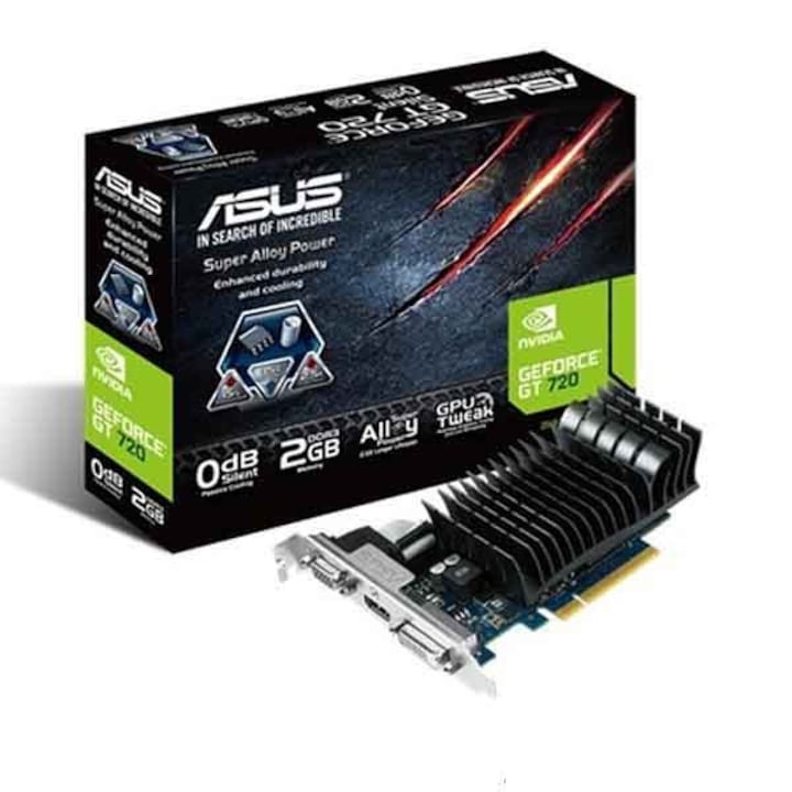 Asus PCIe NVIDIA GT 720 2GB DDR3 GT720-SL-2GD3-BRK