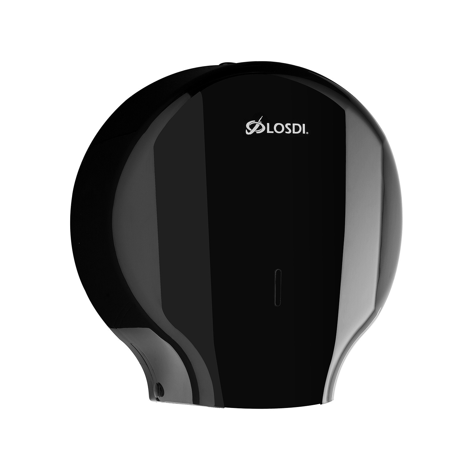 Dispenser hartie igienica mini jumbo, Losdi, ABS, negru, garantie 3 ani