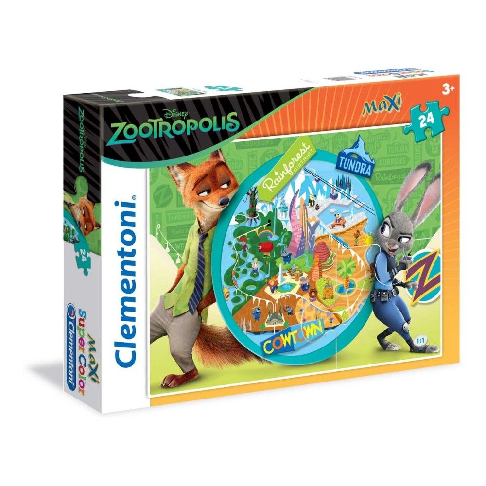 Puzzle Clementoni Zootopia, 24 piese XXL