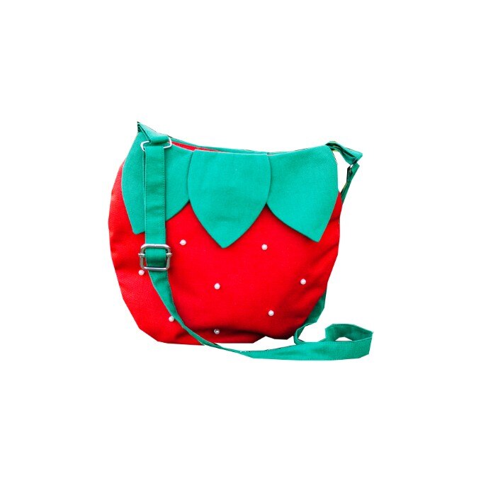 Geanta Capsunica, Atelier Diversis, perle